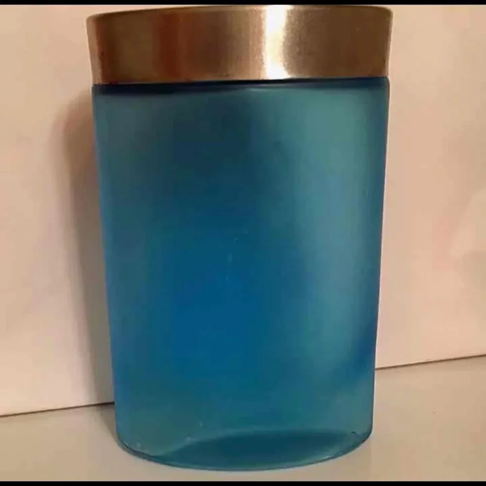 Glass Vanity Jar antique vintage